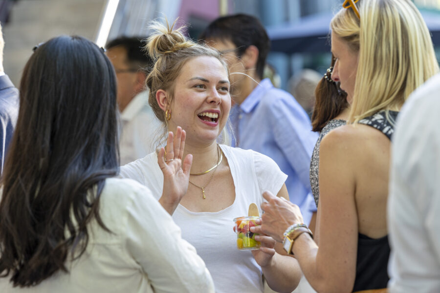 EBZ Sommerfest 2022: Rhiannon Sleath, Johanna Altenbernd EBZ Akademie