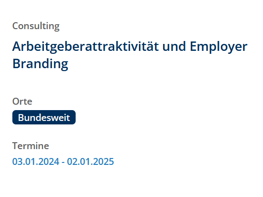 Arbeitgeberattraktivität und Employer Branding 2024