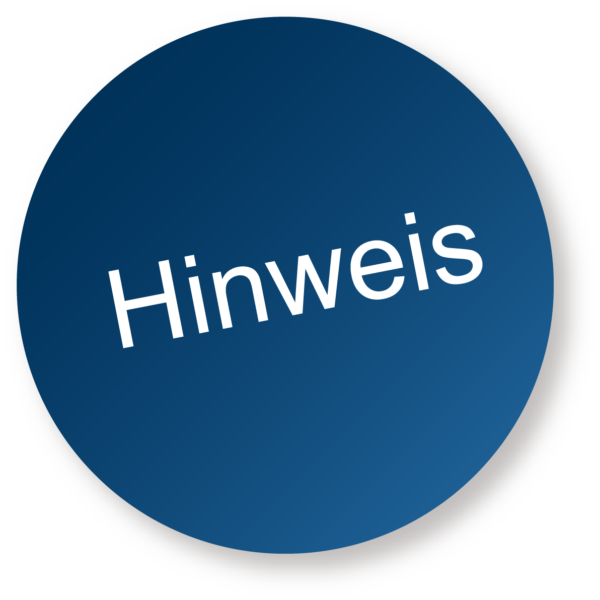 Hinweis