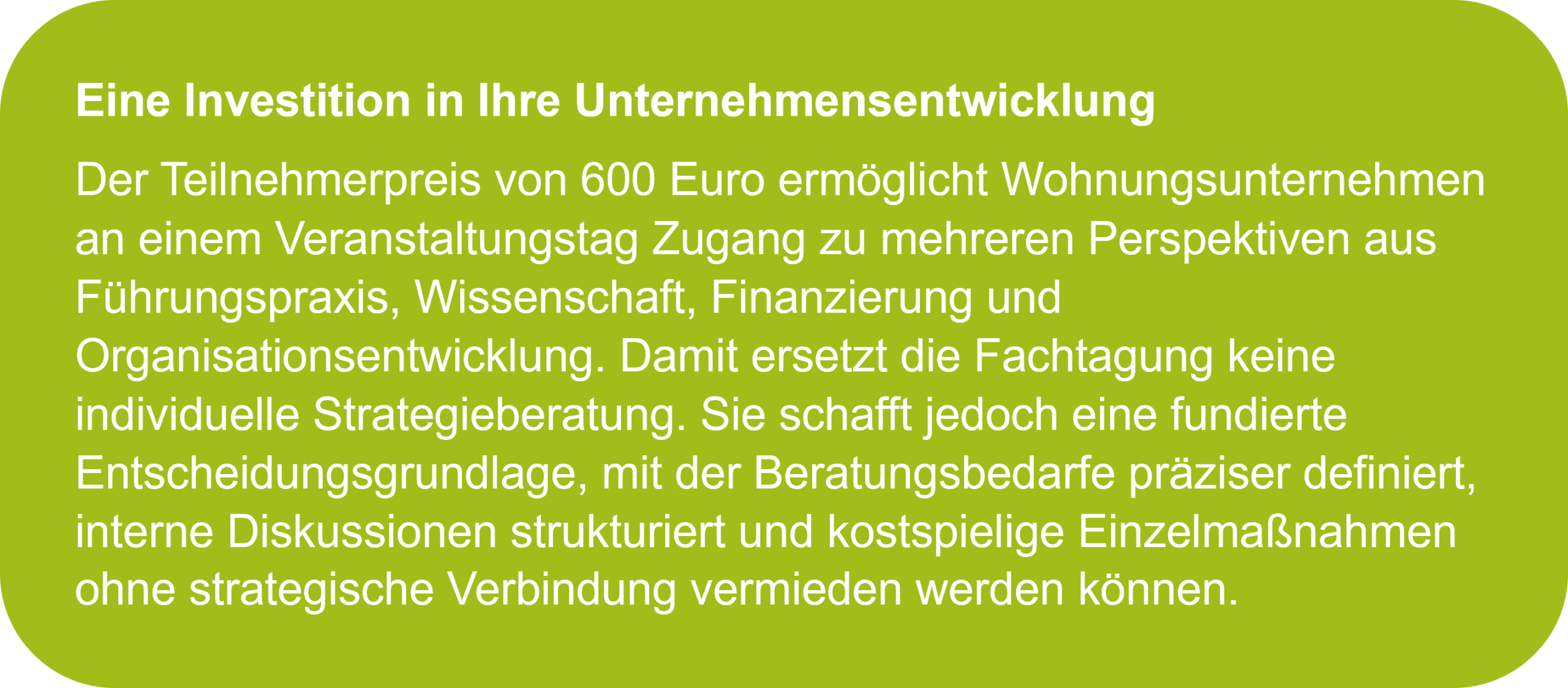 Ihre Investition